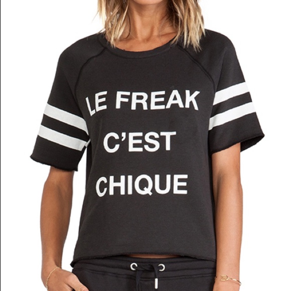 Zoe Karssen Black and White Sweatshirt